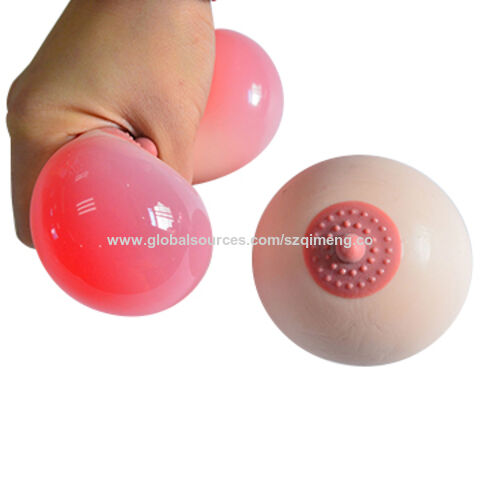 Popular Wholesale silicone boobs squeeze ball Of Various Designs