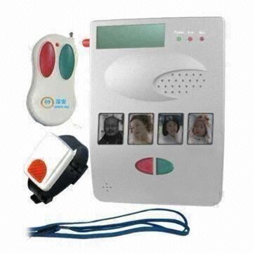 Emergency alert telephone calling system for old people with wristband and pendant panic buttons for sale at factory direct price