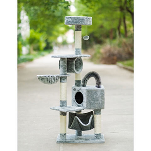 Arbre à chat griffoir de grande taille personnalisé, arbre d'escalade pour chat, meilleures ventes for sale at factory direct price