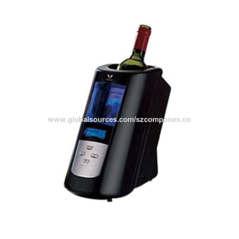 33 botellas de vino Mini nevera - China Enfriador de vino y bodega