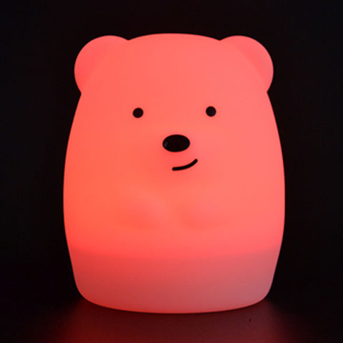 bear lamp nursery