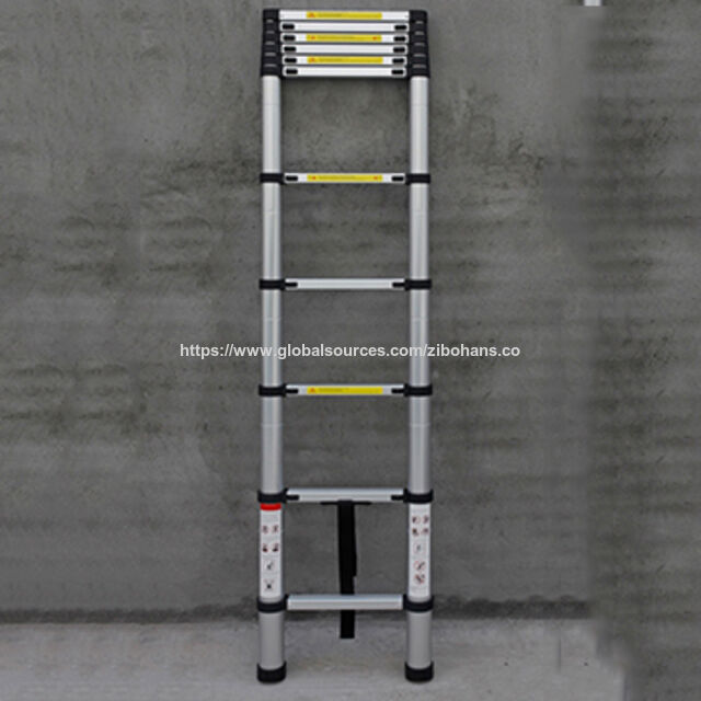 Telescopic ladder form 1.4m to 5.2m is available