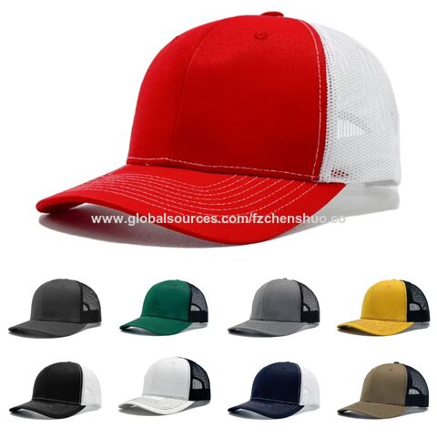 Casquette trucker Richardson légèrement incurvée OEM avec personnalisation du logo disponible