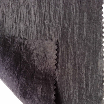 Buy Wholesale China 210t Shining Nylon Taffeta Crinkle Fabric