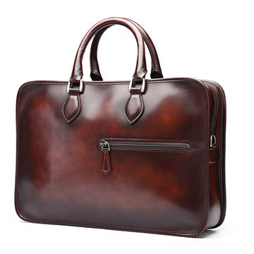 Leather Casual Shoulder Bag Cross Section Large Capacity Computer Bag Business Briefcase RLJCS Luxury Leather Mens Tote Premium Leather Large Capacity Travel Bag