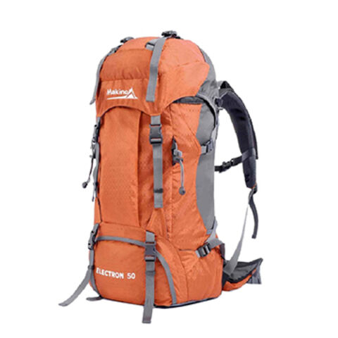Mochilas de caminhada com nylon impermeável 420D, bolsa de montanhismo for sale at factory direct price