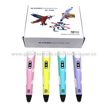 Buy Wholesale China 2017 New 3d Printer Pen 3d Art Pen 3d Drawing Pen With  Abs And Pla Filament & 3d Printer Pen 3d Art Pen 3d Drawing Pen at USD 22