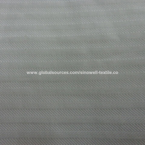 Tissu chevrons, T/C 65/35 peigné 40x150D/82x71, 160cm, tissu gris pour doublure de poche
