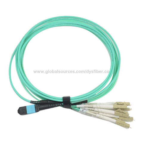 Buy Wholesale China Om3 8f Mpo-lc Fiber Patch Cord & Om3 8f Mpo-lc ...