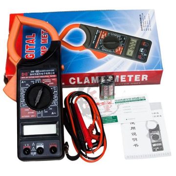 Health Gear Multimeter Clamp Meter, Digital Clamp Meter Multimeter