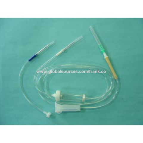 Set Infus Sekali Pakai, Terbuat dari Polypropylene