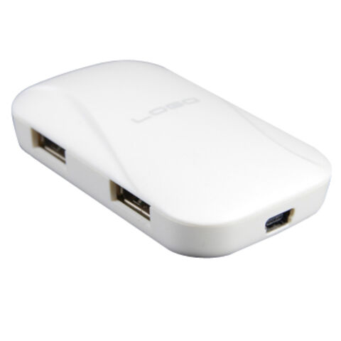 Hub USB 2.0 à 4 ports avec design type souris