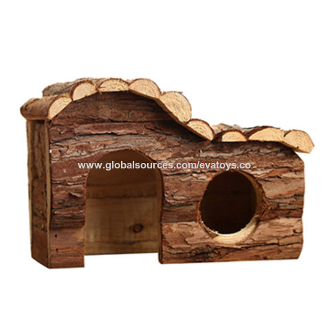 Neue Produkte 2017: Haustierhaus in drei Größen, natürliche große Hamsterkäfige aus Holz W06F022 for sale at factory direct price
