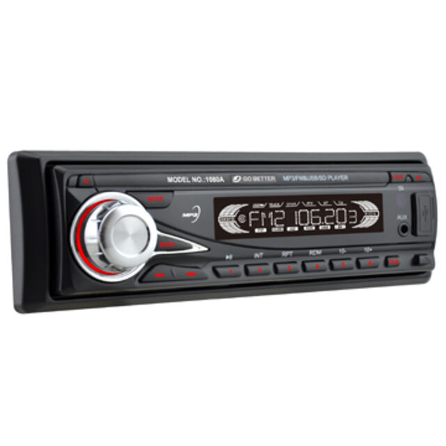 اكسسوارات سيارات / مشغل MP3، لوحة قابلة للفصل، تدعم إضاءة مفاتيح بألوان مختلفة مع USB/SD/FM/MP3