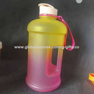 2.2L Water Jug Sport Plastic Water Bottle BPA Free Large Capacity Leakproof 