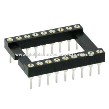 28 way DIP/DIL Turned Pin IC Socket Connector 0.6" Pitch