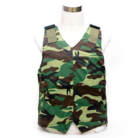 Desert CAMO NIJ-IIIa UHMWPE Shoulder Neck Groin Bullet Proof Protection  Vest!