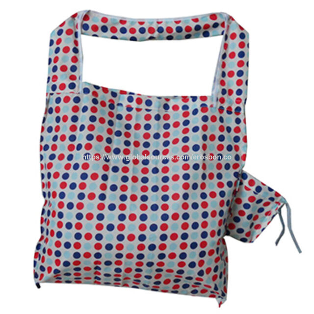 Faltbare Einkaufstaschen, Faltbare Taschen, Faltbare Tragetasche, Hergestellt aus 210D Nylon, OEM-Bestellungen sind willkommen, Druck: kundenspezifisch