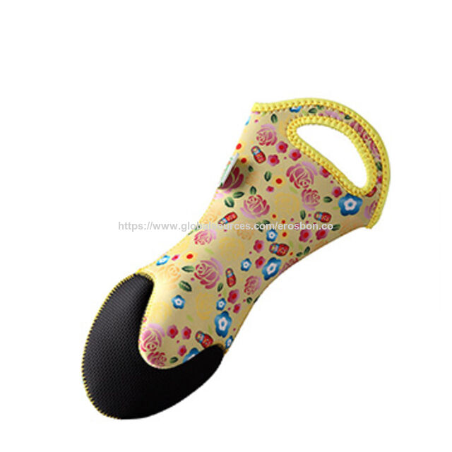 Gants de Cuisine, Maniques de Four, Gants en Néoprène, Gants Colorés, Fabriqués en Néoprène, Double Face avec Motifs à la Mode par Sublimation, OEM