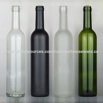 500ml Wine Bottles In Dark Green,clear,painted Black Color - Buy China Wholesale  500ml Wine Bottles $0.16 | Globalsources.com