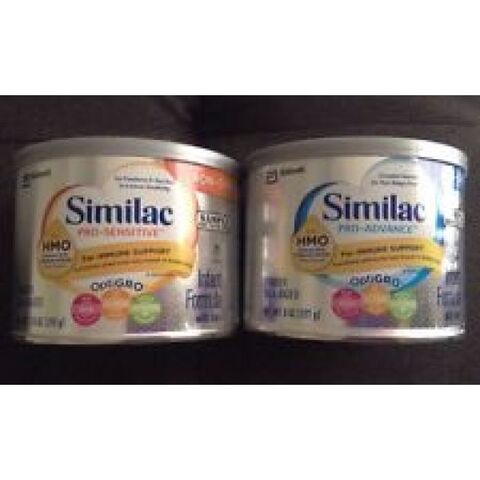 Similac store milk sample