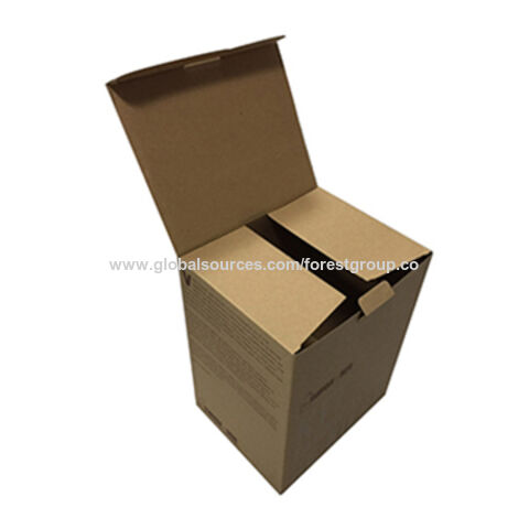 China Packaging Box B Flute Brown Corrugated Shipping Carton For
