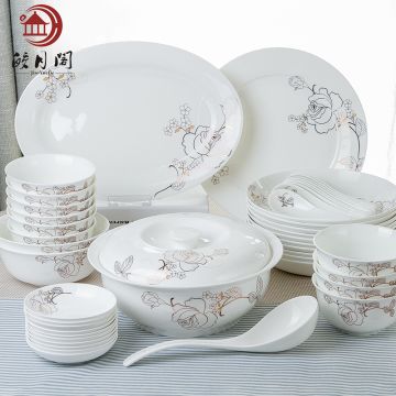 Bulk Buy China Wholesale Fine Bone China Dinnerware Set,colorful