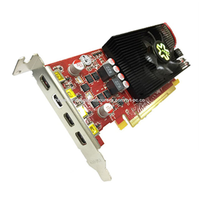 Sales Champion HD7750 4G/D5/4DP Grafikkarte für Vierfach-Multi-Screen-Display