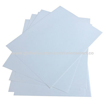 Full Sheet of Teslin Paper, Laser Printing