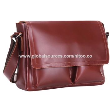 leather audit bags