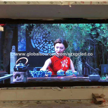 شاشة LED رقمية داخلية للإعلانات HUB75 P2.5 RGB SMD، جدار فيديو LED للإيجار 640 × 640 مم for sale at factory direct price