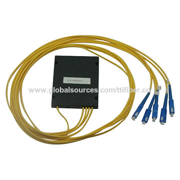 Buy Wholesale China 1x4 Sc/upc Abs Box Fiber Plc Splitter 0.5m & Plc ...