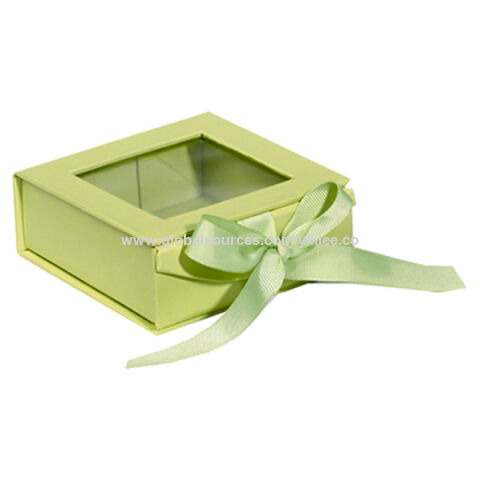 Buy Wholesale China Wholesale Folding Paper Gift Boxes With Pvc Window ...