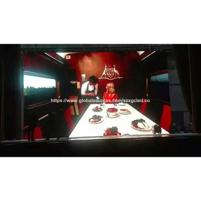 Pantalla LED de alquiler para interiores RGB SMD, panel P4 para fondo de escenario LED for sale at factory direct price