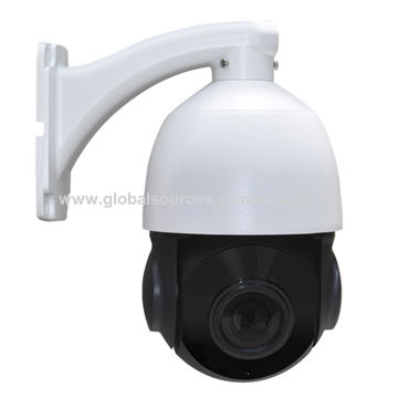 Outdoor 2.0MP Middle Speed Dome IR IP PTZ Camera with 10X Optical Night Vision 
