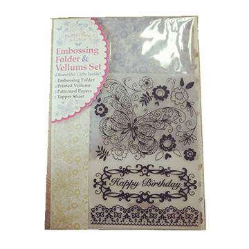 Buy Wholesale China Embossing Folder Vellum Set Embossing Folder