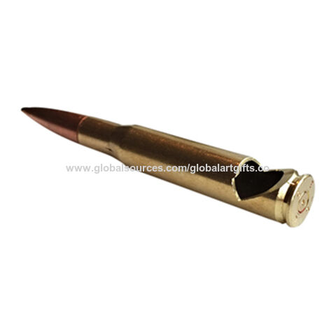 Customizable 30 Caliber Bullet Bottle Opener 