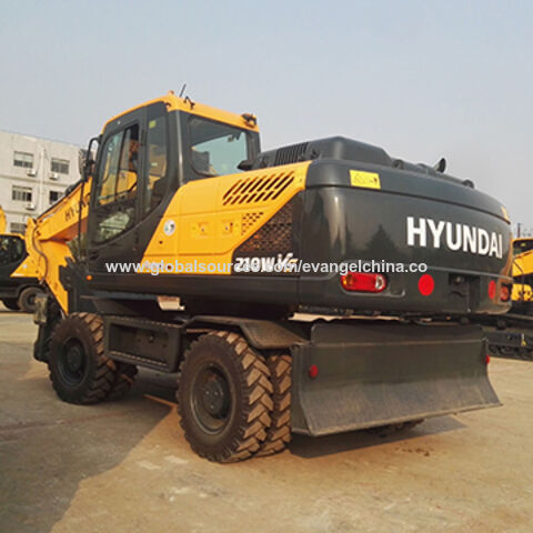 Buy Wholesale China 21-ton Wheel Excavator For Hyundai Brand R210wvs Hot Sale 2017 & Wheel Excavator at USD 110000 | Global