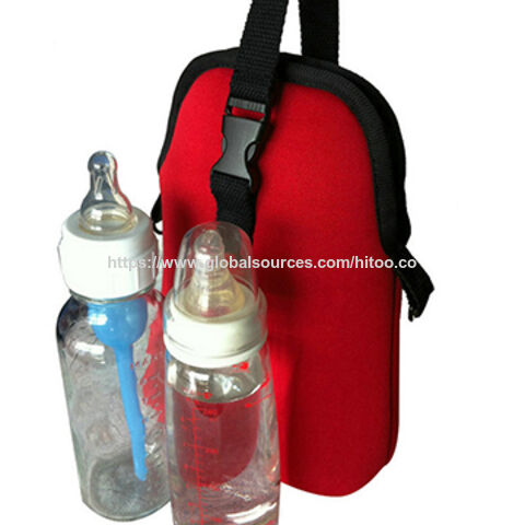 Saco de garrafa de bebê isolado em neoprene por atacado, saco térmico de bebê em neoprene BSCI SMETA WCA & SA8000 Audit for sale at factory direct price