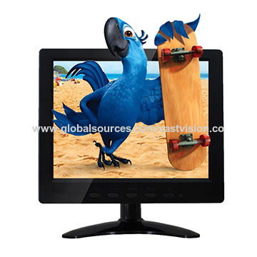 Moniteur 12 Pouces Écran LCD 4:3 800x600 Sécurité Ecran Moniteur avec HDMI  VGA BNC AV, Mini Écran HDMI pour Vidéo Systeme de Camera de Securite PC