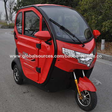 Electric passenger closed tricycle sales price