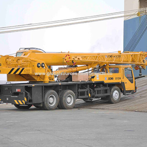 Buy Wholesale China 25 Ton Truck Mobile Crane With 5 Section Booms & 25 ...