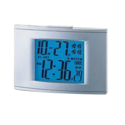 Reloj Despertador Cargador Inalámbrico -3 Alarmas - Temperatura
