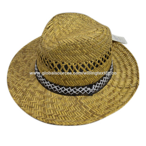 Fashion Straw Cowboy Style Hats Wholesale