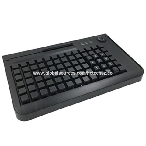 China KB78 POS keyboard with guide-array patent design on Global ...