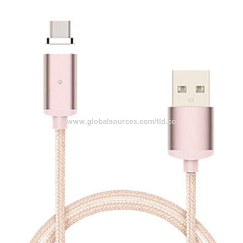 Cable USB Magnético de Alta Resistencia, Carga Rápida de 2.4A para Transferencia de Datos for sale at factory direct price