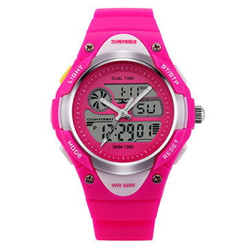 Montre enfant double discount affichage