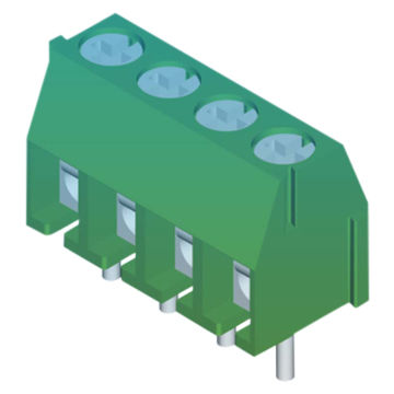 China Wire Protector Terminal Block with Rated Voltage of 250V and 3 ...