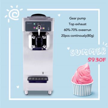 Commercial frozen yogurt soft ice cream machine China Manufacturer