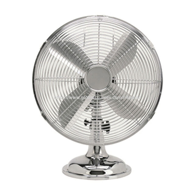 Metal Fan With Chrome, Chopper Technique, Ss Blades, 10/12/16-inch ...